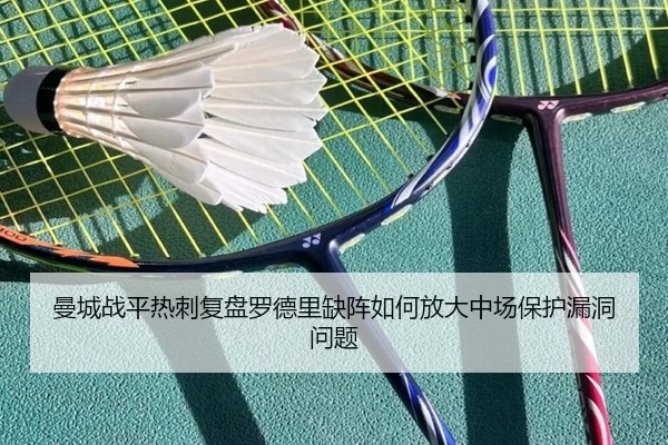 曼城战平热刺复盘罗德里缺阵如何放大中场保护漏洞问题（okooo）